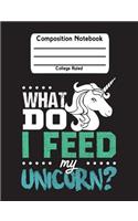 What Do I Feed My Unicorn?