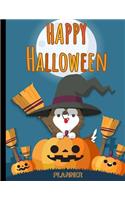 Happy Planner Halloween: Celebrate Halloween- Pumpkin Halloween- Halloween Theme Party- Celebration for children on Halloween / 8.5" x 11" Large Size, 100 Pages(2 Halloween Planner)