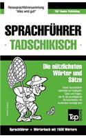 Sprachführer Deutsch-Tadschikisch und Kompaktwörterbuch mit 1500 Wörtern: (269 German Collection)