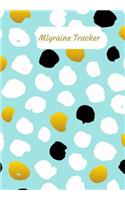 Migraine Tracker: A Gold Themed Daily Headache and Migraine Diary Health Log Book and Journal for Tracking, Pain Management and Monitoring.