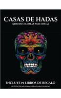 Libro de colorear para chicas (Casas de hadas)