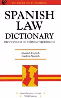 Spanish Law Dictionary: Spanish/English, English/Spanish = Diccionario De Taerminos Juraidicos : Espanaol-inglaes, Inglaes-espaanol