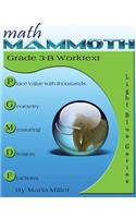 Math Mammoth Grade 3-B Worktext
