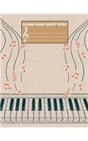 Blank Piano Sheet Music