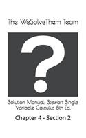 Solution Manual: Stewart Single Variable Calculus 8th Ed.: Chapter 4 - Section 2