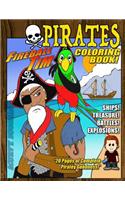 Fireball Tim PIRATES Coloring Book