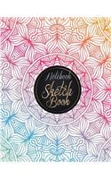 Notebook Sketchbook: : Paper Book for Sketching, Drawing, Journaling & Doodling (Sketchbooks), Perfect Large size at 8.5" x 11", 120 Pages, ( Color Lurxury Madala Cover 