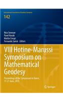 VIII Hotine-Marussi Symposium on Mathematical Geodesy