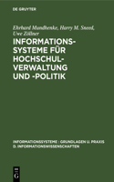 Informationssysteme Für Hochschulverwaltung Und -Politik