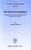 Die Konzessionsabgaben