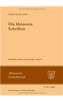 Die Kleineren Schriften