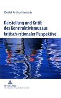 Darstellung Und Kritik Des Konstruktivismus Aus Kritisch-Rationaler Perspektive