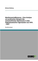Wachstumsindikatoren - Eine Analyse am praktischen Beispiel des wirtschaftlichen Wachstums in den Südostasiatischen Tigerstaaten von 1970 - 2007