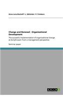 Change and Renewal - Organizational Development