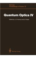 Quantum Optics IV