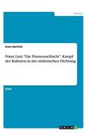 Franz Liszt Die Hunnenschlacht. Kampf der Kulturen in der sinfonischen Dichtung