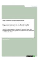 Experimentieren im Sachunterricht