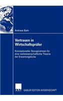 Vertrauen in Wirtschaftsprüfer