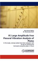 Fe Large Amplitude Free Flexural Vibration Analysis of Plates