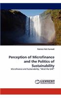 Perception of Microfinance and the Politics of Sustainability