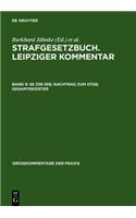 §§ 339-358; Nachtrag Zum Stgb; Gesamtregister