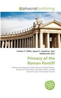Primacy of the Roman Pontiff: (English)
