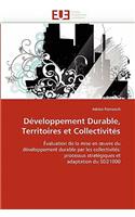 D�veloppement Durable, Territoires Et Collectivit�s