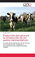 Producción pecuaria por la introducción de los pastos representativos