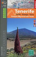 Tenerife - PN Teide - Anaga - Teno  4 maps