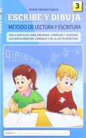 Escribe y dibuja: Cuaderno 3