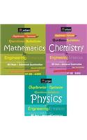 Engineering Entrances Physics, Chemistry & Mathematics Chapterwise Topic Wise (Set Of 3 Books)