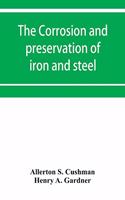 corrosion and preservation of iron and steel