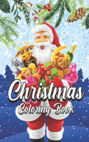 Christmas Coloring Book: An Adult Coloring Book Featuring Adorable Santa Designs for Holiday Fun, Stress Relief and Relaxation