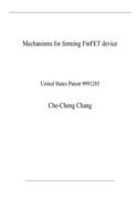 Mechanisms for forming FinFET device: United States Patent 9991285