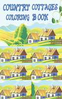 Country Cottages Coloring Book