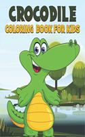 Crocodile Coloring Book For Kids: 50 Crocodile Coloring Pages