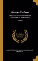 Oeuvres D'oribase