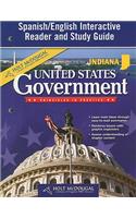 Indiana United States Government Spanish/English Interactive Reader and Study Guide: Principles in Practice