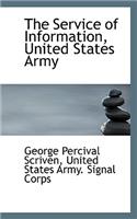 The Service of Information, United States Army