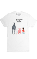 Everyone Poops Unisex T-Shirt X-Large