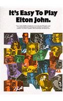 It's Easy To Play Elton John