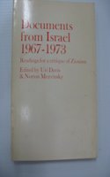 Documents from Israel, 1967-73
