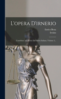 L'opera D'irnerio