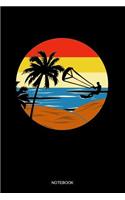 Notebook: Blank Lined Journal 6x9 - Retro Vintage Kitesurfing Surfing Kiteboarding Sports Gift