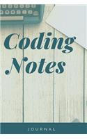 Coding Notes Notebook Journal