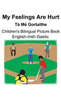 English-Irish Gaelic My Feelings Are Hurt/Tá Mé Gortaithe Children's Bilingual Picture Book