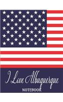 I Love Albuquerque - Notebook