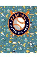 Baseball Scorekeeper Book