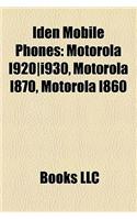 Iden Mobile Phones