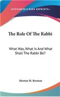 The Role of the Rabbi